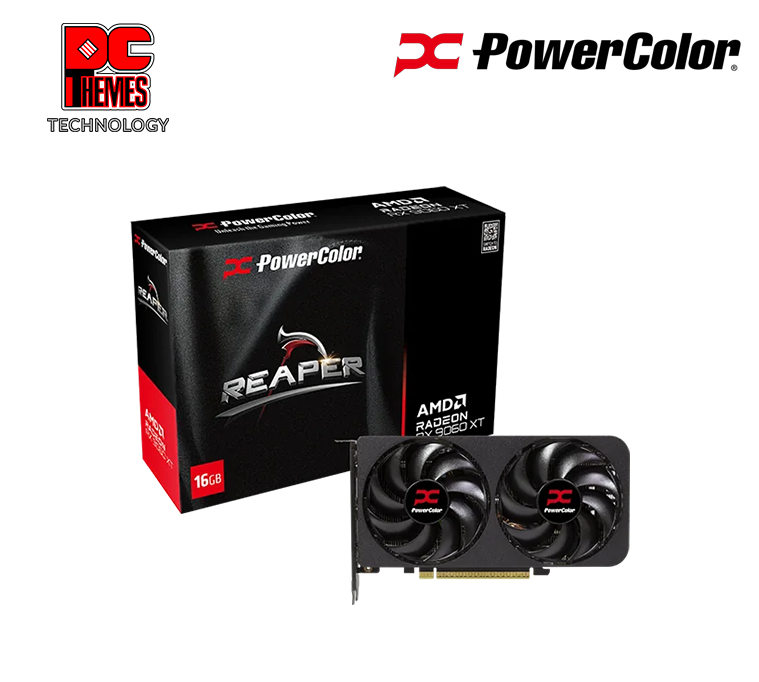 POWER COLOR Reaper AMD Radeon™ RX 9060 XT 16GB GDDR6 Graphics Card